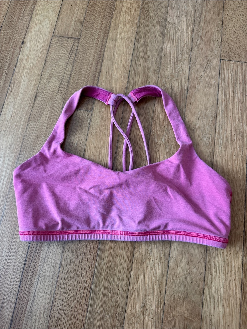 Lululemon Pink Sports Bra - size 4